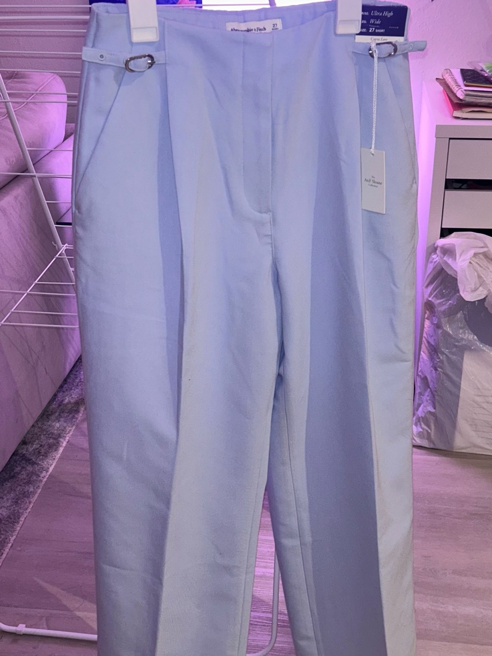 Abercrombie & Fitch Sloane Wide Leg Pant - Picture 3 of 4